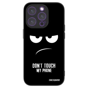 Picasee ULTIMATE CASE für Apple iPhone 14 Pro - Don't Touch My Phone