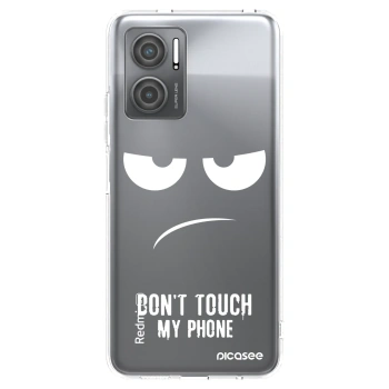 Picasee Xiaomi Redmi 10 5G Hülle - Transparentes Silikon - Don't Touch My Phone