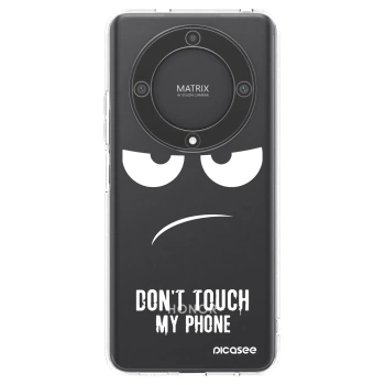 Picasee Honor Magic5 Lite 5G Hülle - Transparentes Silikon - Don't Touch My Phone