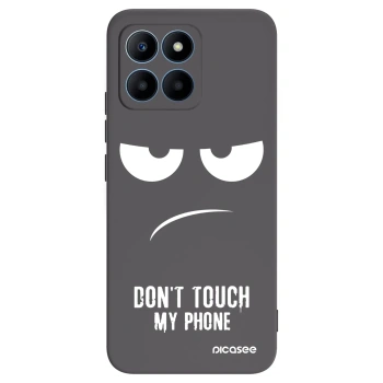 Picasee Honor 70 Lite Hülle - Schwarzes Silikon - Don't Touch My Phone