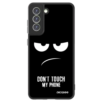 Picasee ULTIMATE CASE PowerShare für Samsung Galaxy S21 FE 5G - Don't Touch My Phone