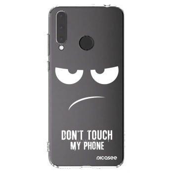 Picasee Honor 20 Lite Hülle - Transparentes Silikon - Don't Touch My Phone