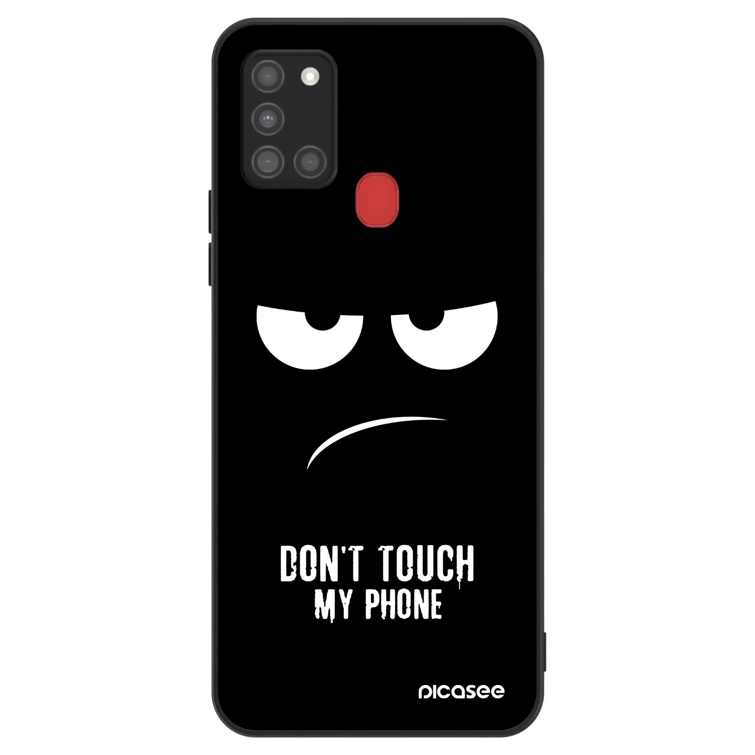 Picasee ULTIMATE CASE für Samsung Galaxy A21s - Don't Touch My Phone