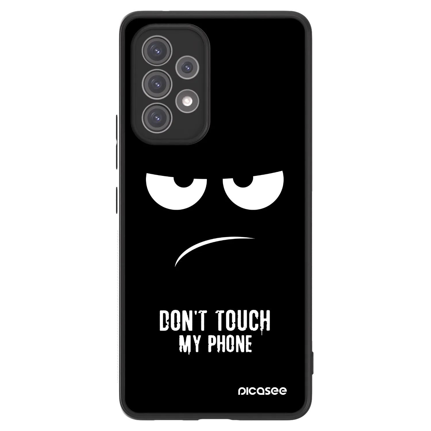 Picasee ULTIMATE CASE für Samsung Galaxy A52 5G A525F - Don't Touch My Phone