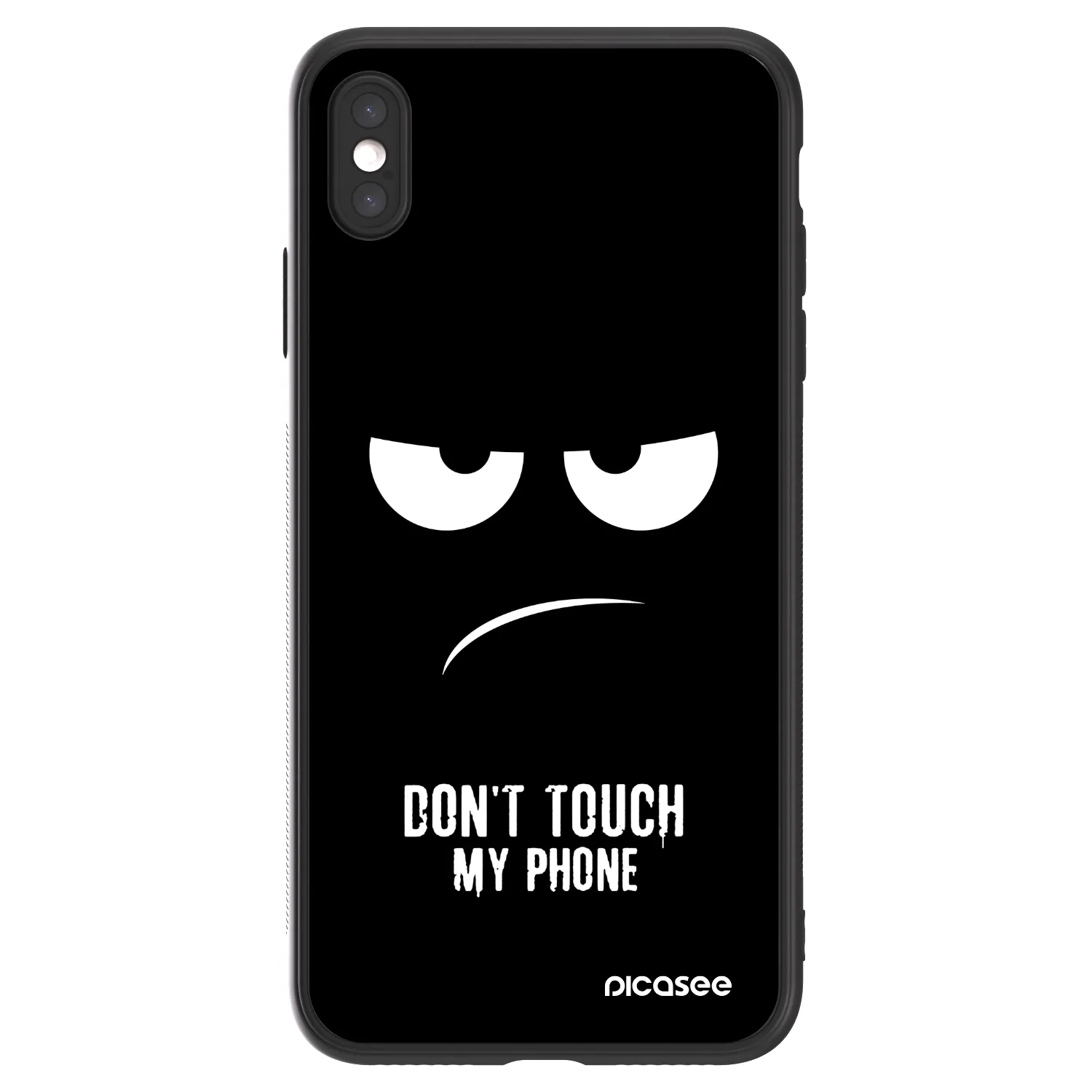 Picasee ULTIMATE CASE für Apple iPhone XS Max - Don't Touch My Phone