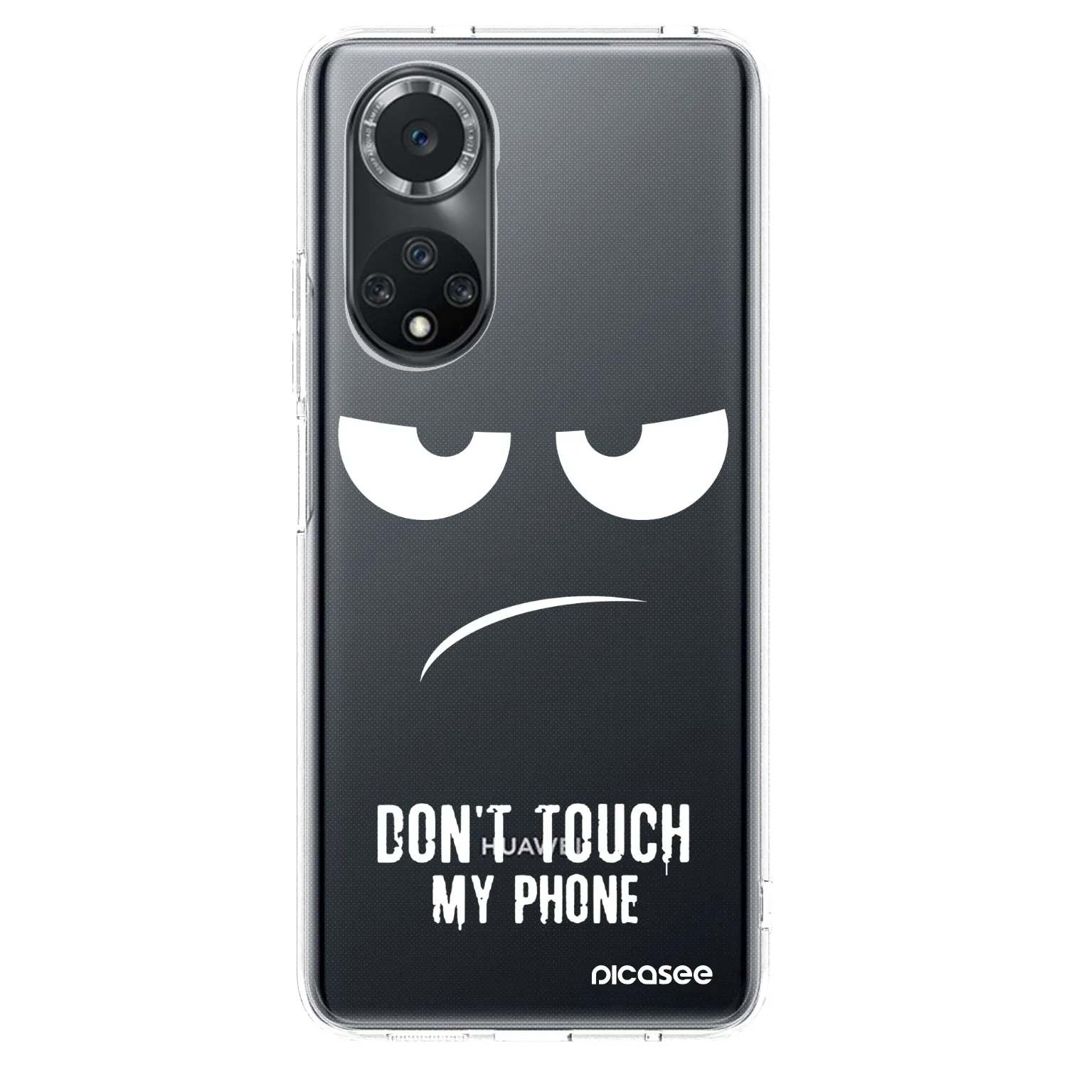 Picasee Huawei Nova 9 SE Hülle - Transparentes Silikon - Don't Touch My Phone