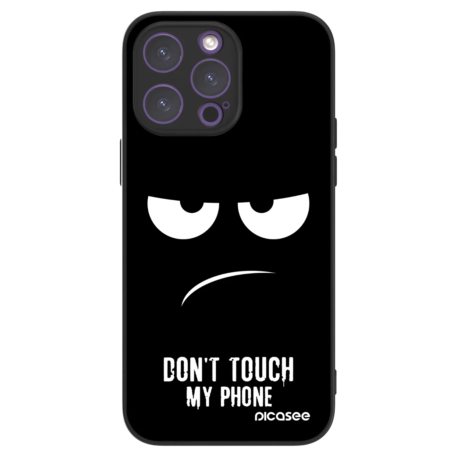 Picasee ULTIMATE CASE MagSafe für Apple iPhone 14 Pro Max - Don't Touch My Phone