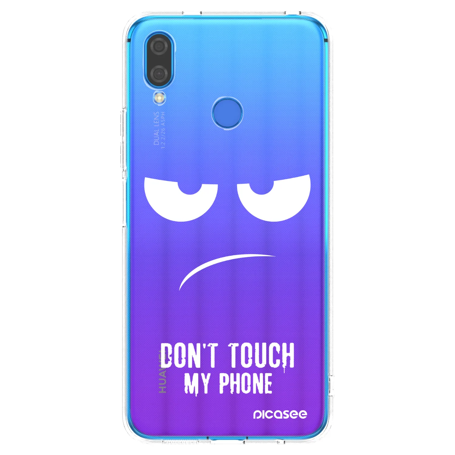 Picasee Huawei Nova 3i Hülle - Transparentes Silikon - Don't Touch My Phone