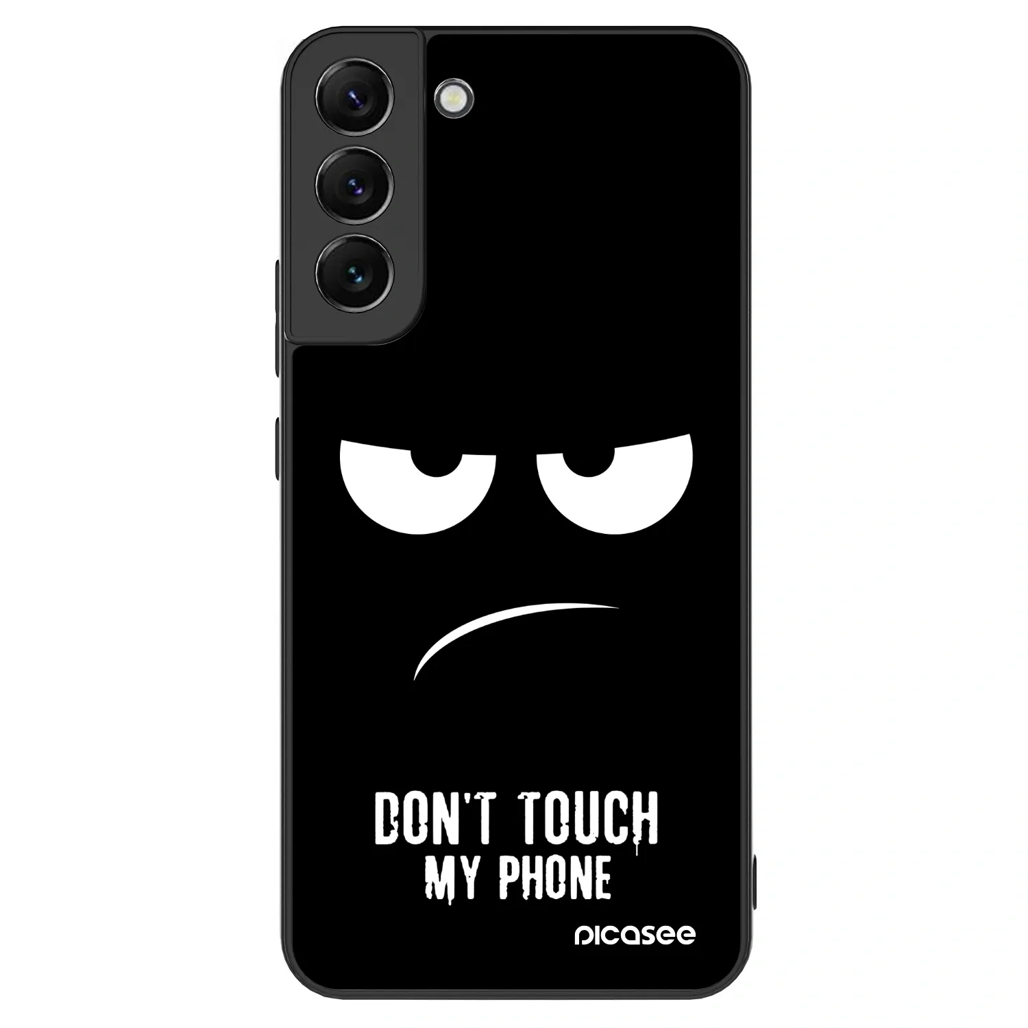 Picasee ULTIMATE CASE PowerShare für Samsung Galaxy S22+ 5G - Don't Touch My Phone