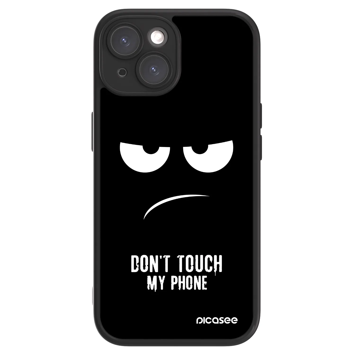 Picasee ULTIMATE CASE für Apple iPhone 15 - Don't Touch My Phone