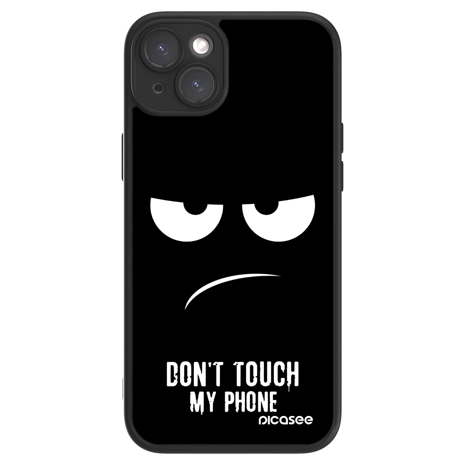 Picasee ULTIMATE CASE MagSafe für Apple iPhone 15 Plus - Don't Touch My Phone