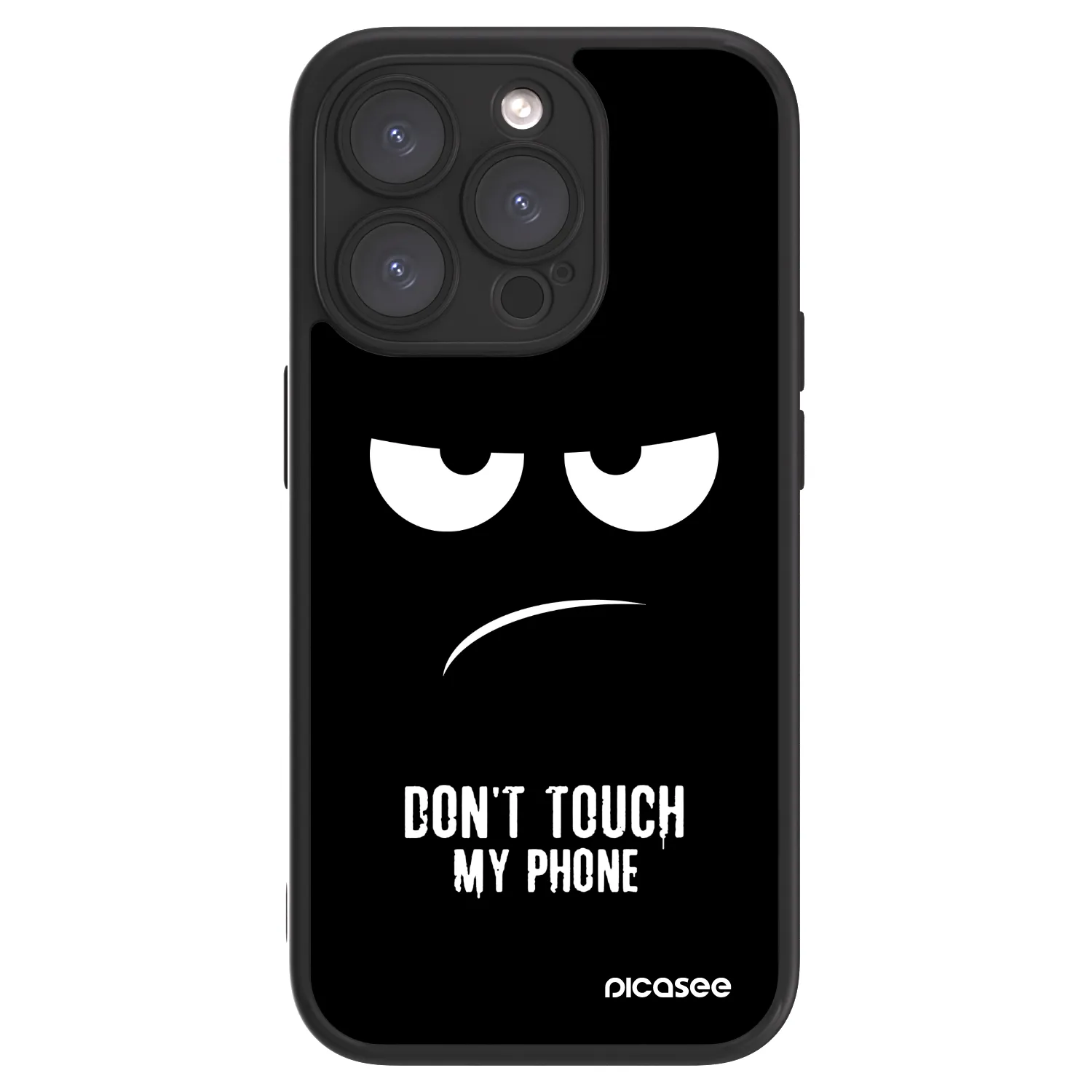Picasee ULTIMATE CASE für Apple iPhone 15 Pro - Don't Touch My Phone