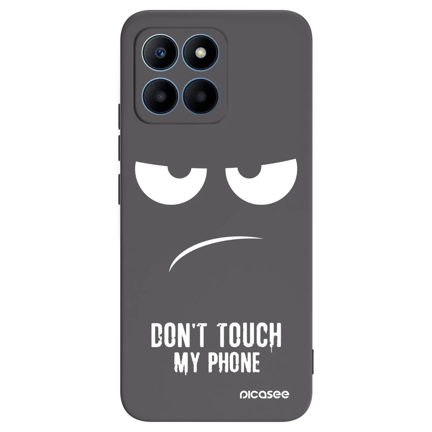 Picasee Honor 70 Lite Hülle - Schwarzes Silikon - Don't Touch My Phone
