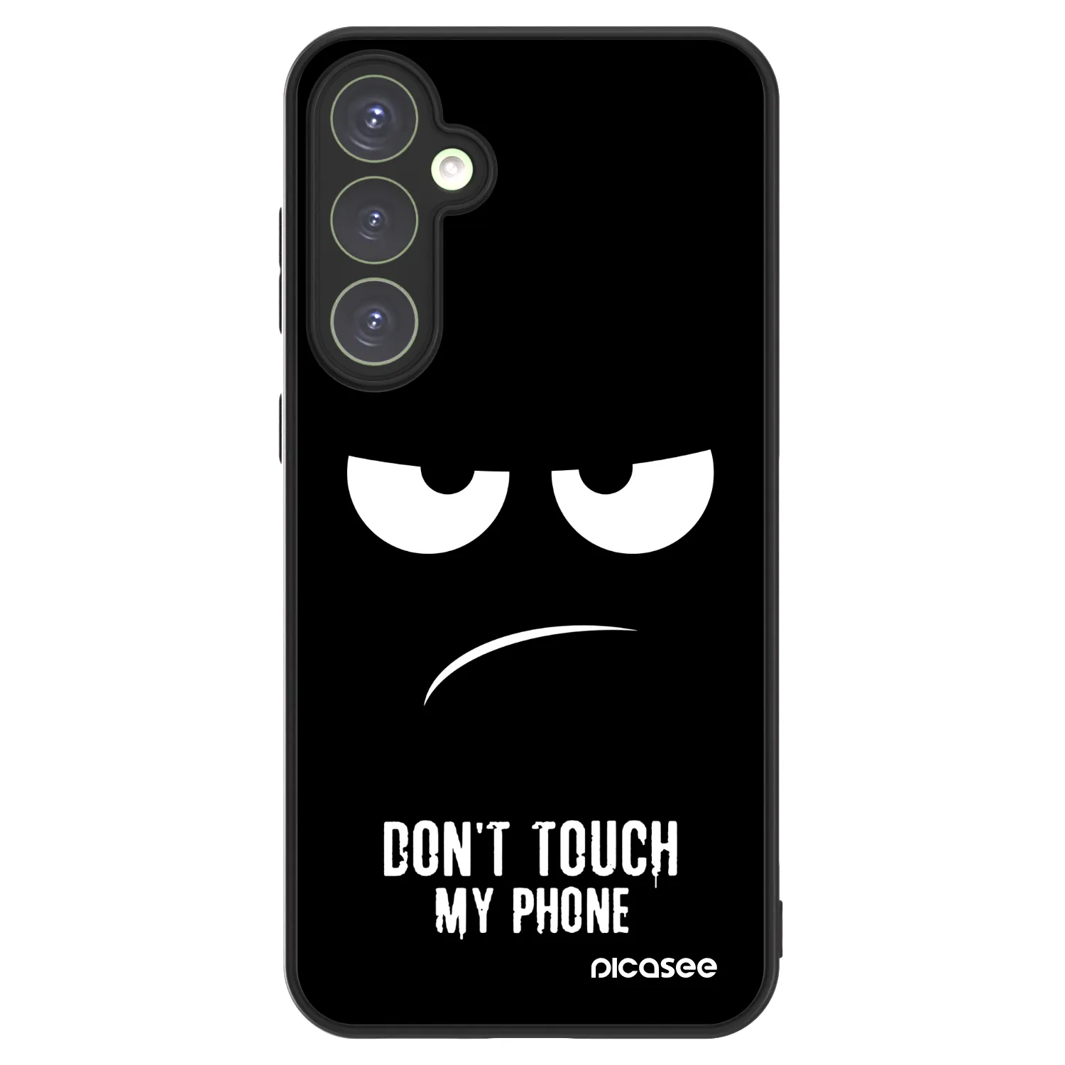 Picasee ULTIMATE CASE PowerShare für Samsung Galaxy S23 FE S711B - Don't Touch My Phone
