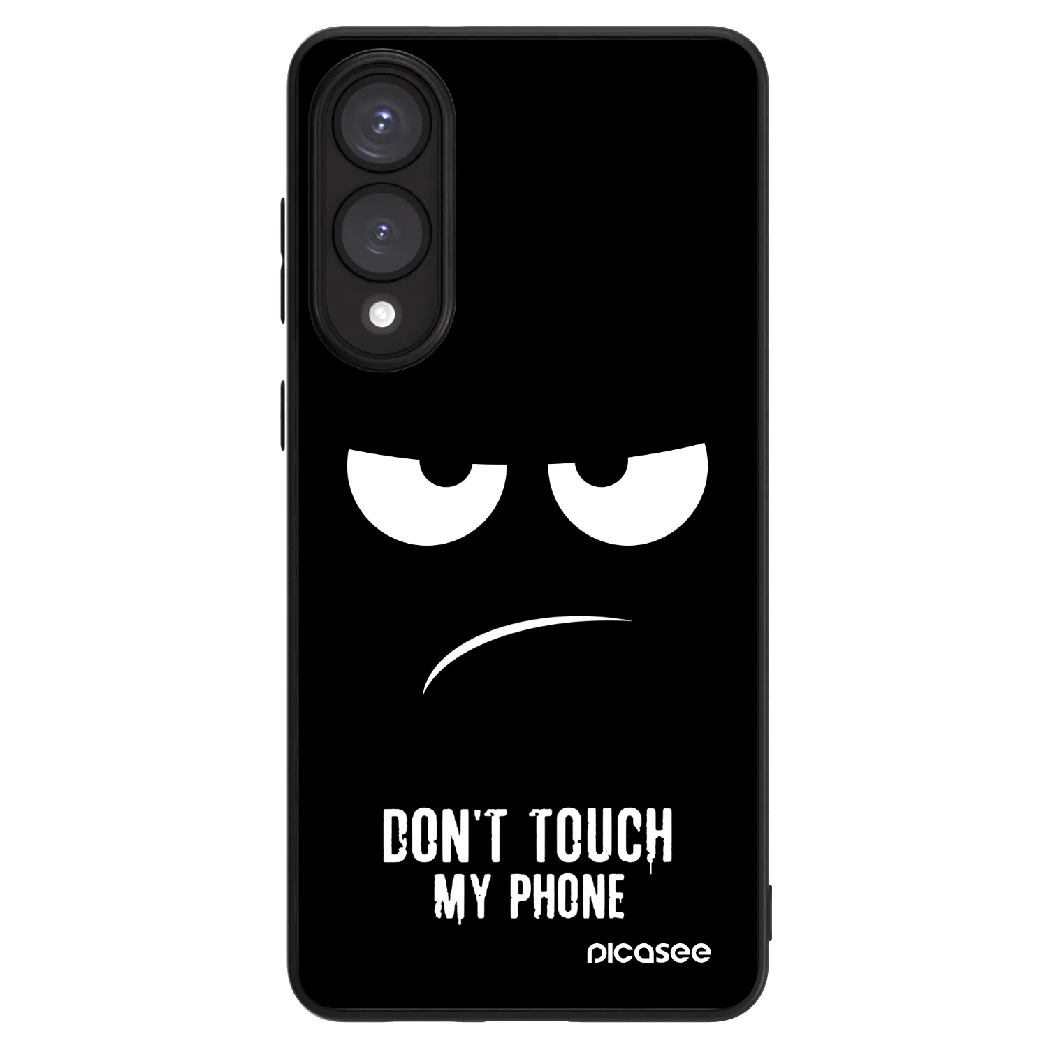 Picasee ULTIMATE CASE PowerShare für Samsung Galaxy S25 Edge 5G - Don't Touch My Phone