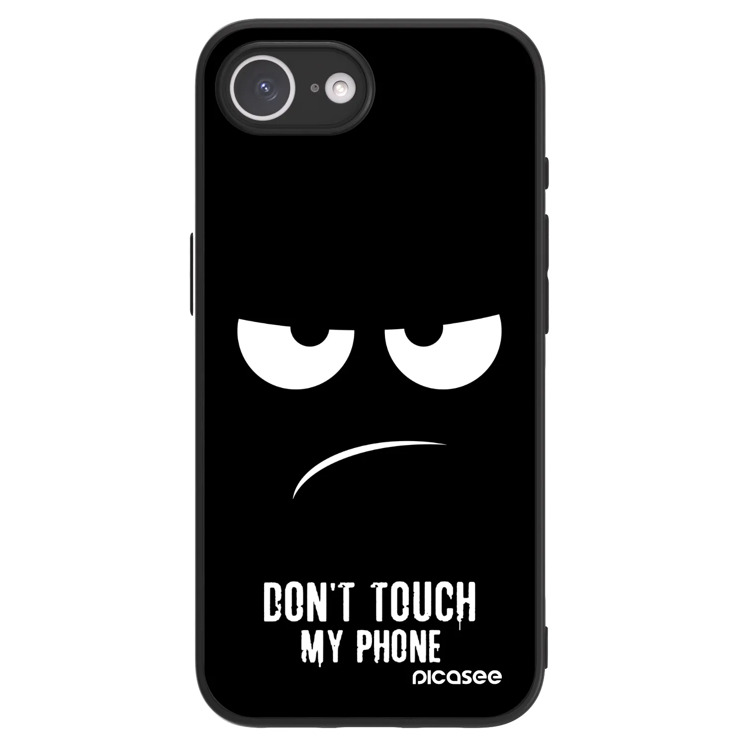 Picasee ULTIMATE CASE MagSafe für Apple iPhone 16e - Don't Touch My Phone