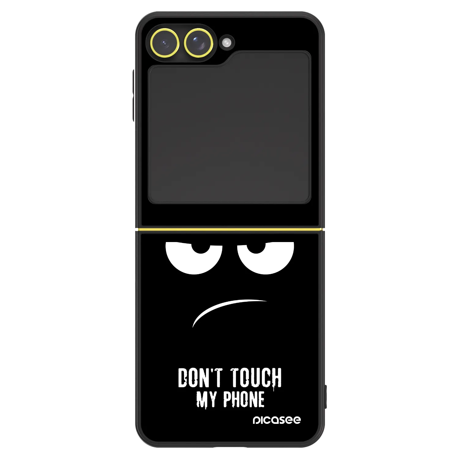 Picasee ULTIMATE CASE für Samsung Galaxy Z Flip5 5G - Don't Touch My Phone
