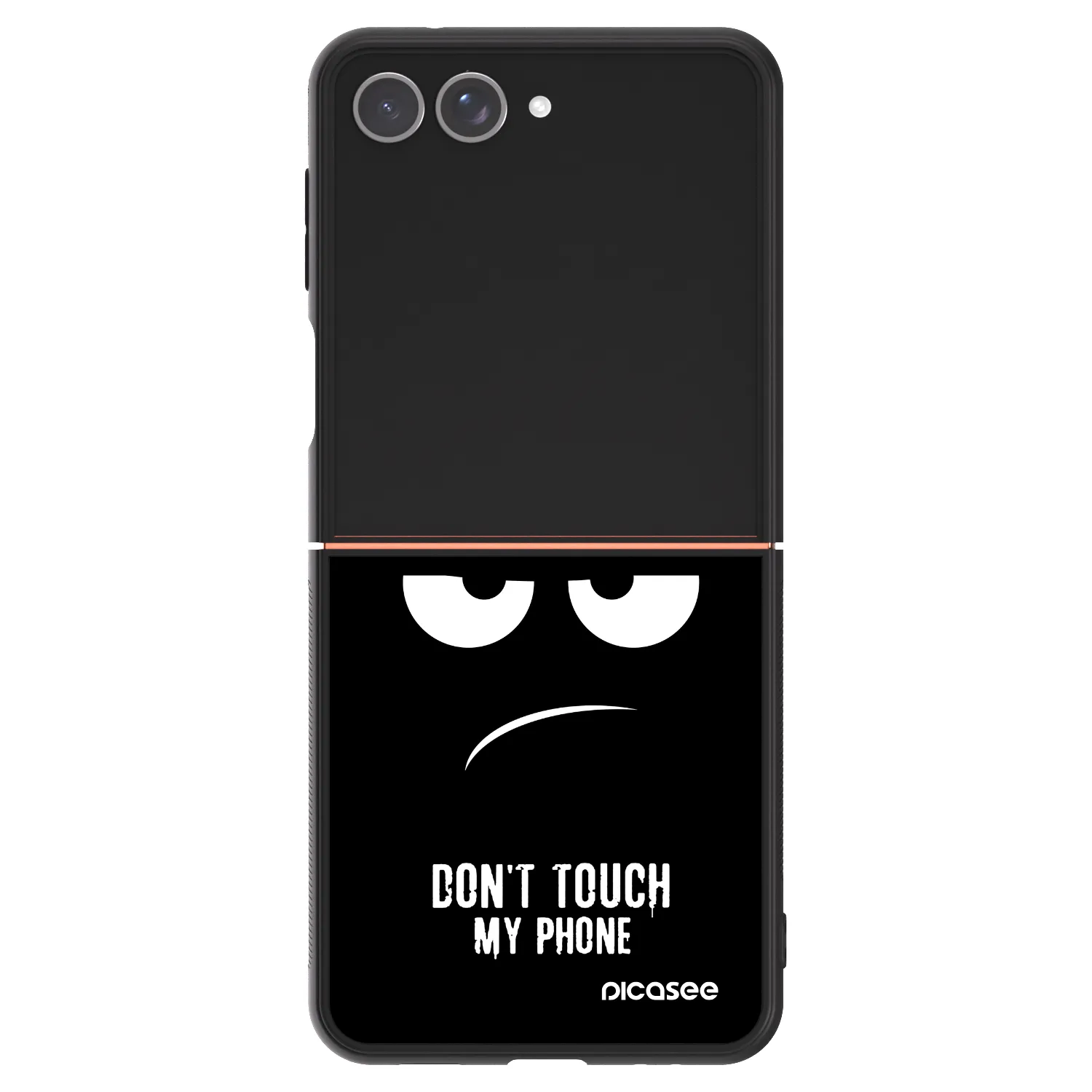 Picasee ULTIMATE CASE für Samsung Galaxy Z Flip7 5G - Don't Touch My Phone