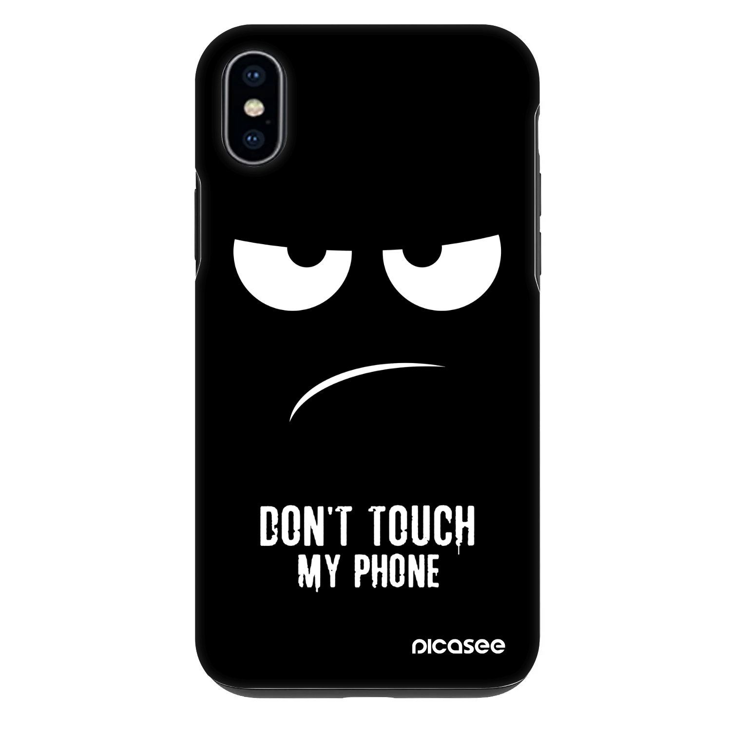 Picasee Fashion Case für Apple iPhone XS Max - Don't Touch My Phone