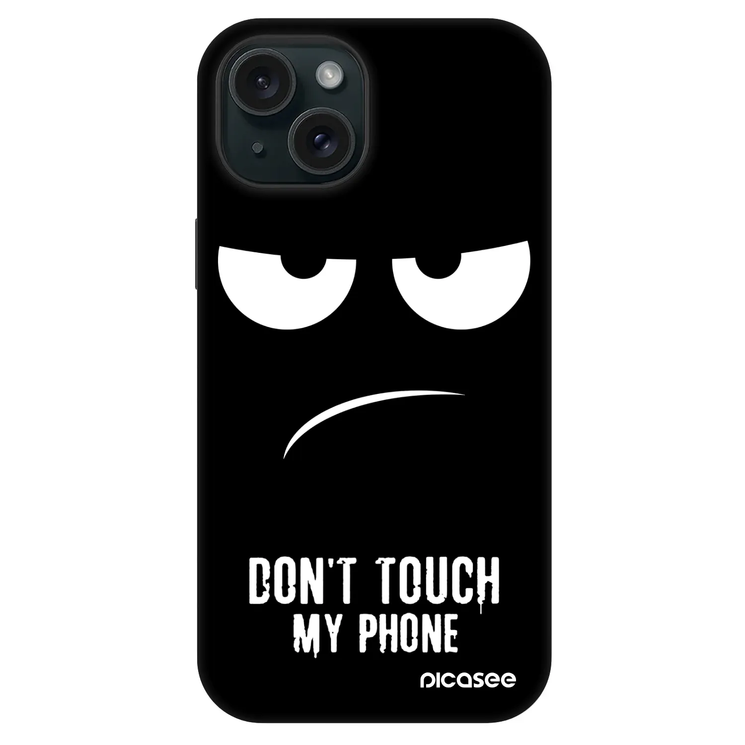 Picasee Fashion Case MagSafe für Apple iPhone 15 - Don't Touch My Phone