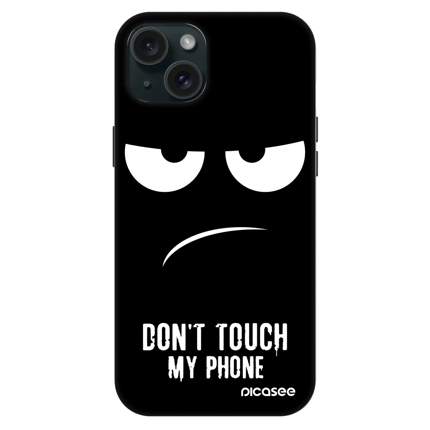 Picasee Fashion Case MagSafe für Apple iPhone 15 Plus - Don't Touch My Phone