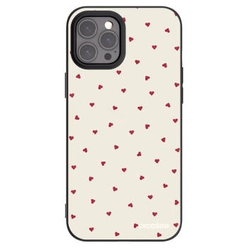 Picasee Apple iPhone 12 Pro Max Hülle - Schwarzes Silikon - Little Love