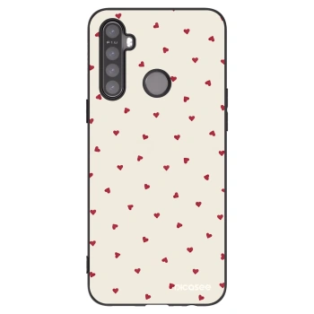 Picasee Realme 5 Hülle - Schwarzes Silikon - Little Love