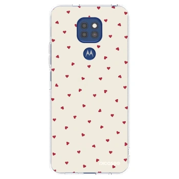 Picasee Motorola Moto G9 Play Hülle - Transparentes Silikon - Little Love