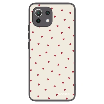 Picasee Xiaomi 11 Lite 5G NE Hülle - Schwarzes Silikon - Little Love