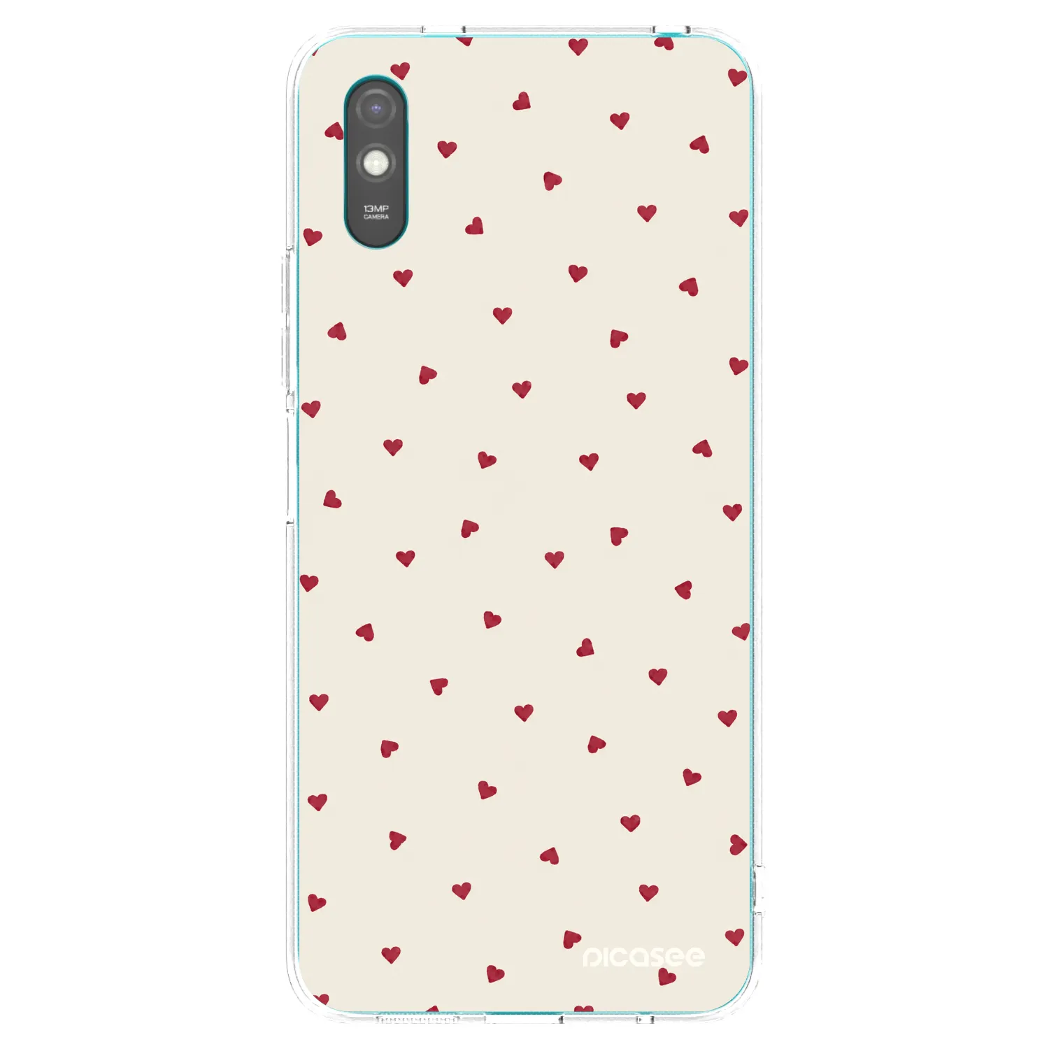 Picasee Xiaomi Redmi 9A Hülle - Transparentes Silikon - Little Love