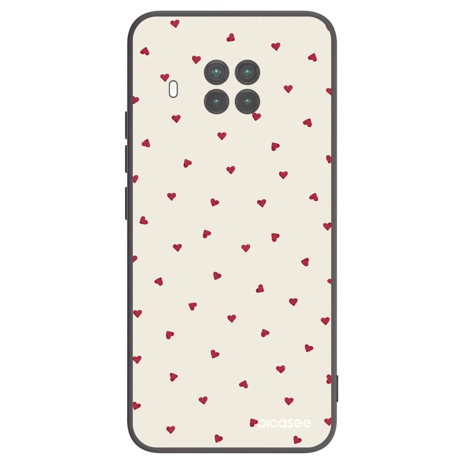Picasee Xiaomi Mi 10T Lite Hülle - Schwarzes Silikon - Little Love
