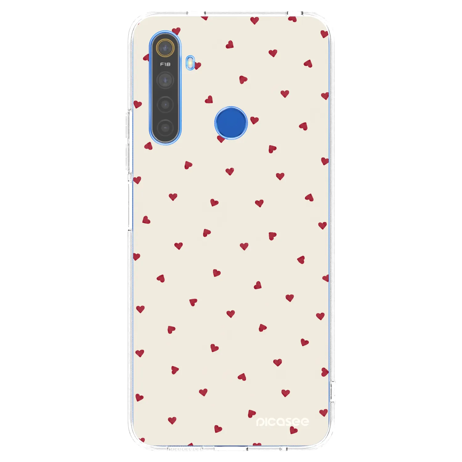 Picasee Realme 5 Hülle - Transparentes Silikon - Little Love