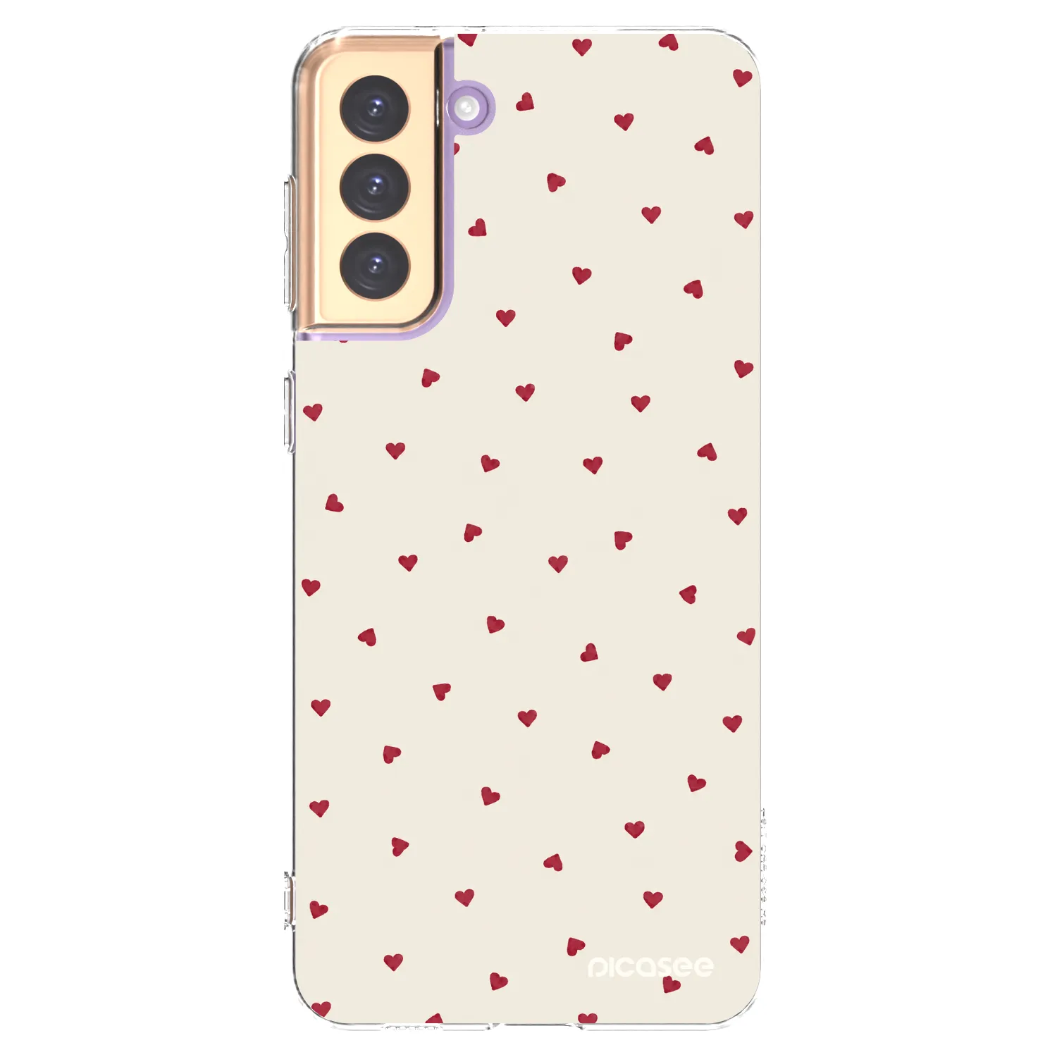 Picasee Samsung Galaxy S21+ 5G G996F Hülle - Transparentes Silikon - Little Love