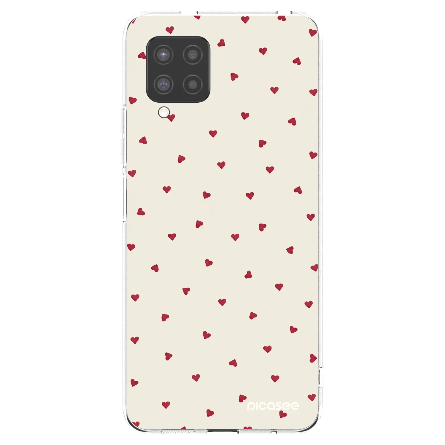 Picasee Samsung Galaxy A42 A426B Hülle - Transparentes Silikon - Little Love