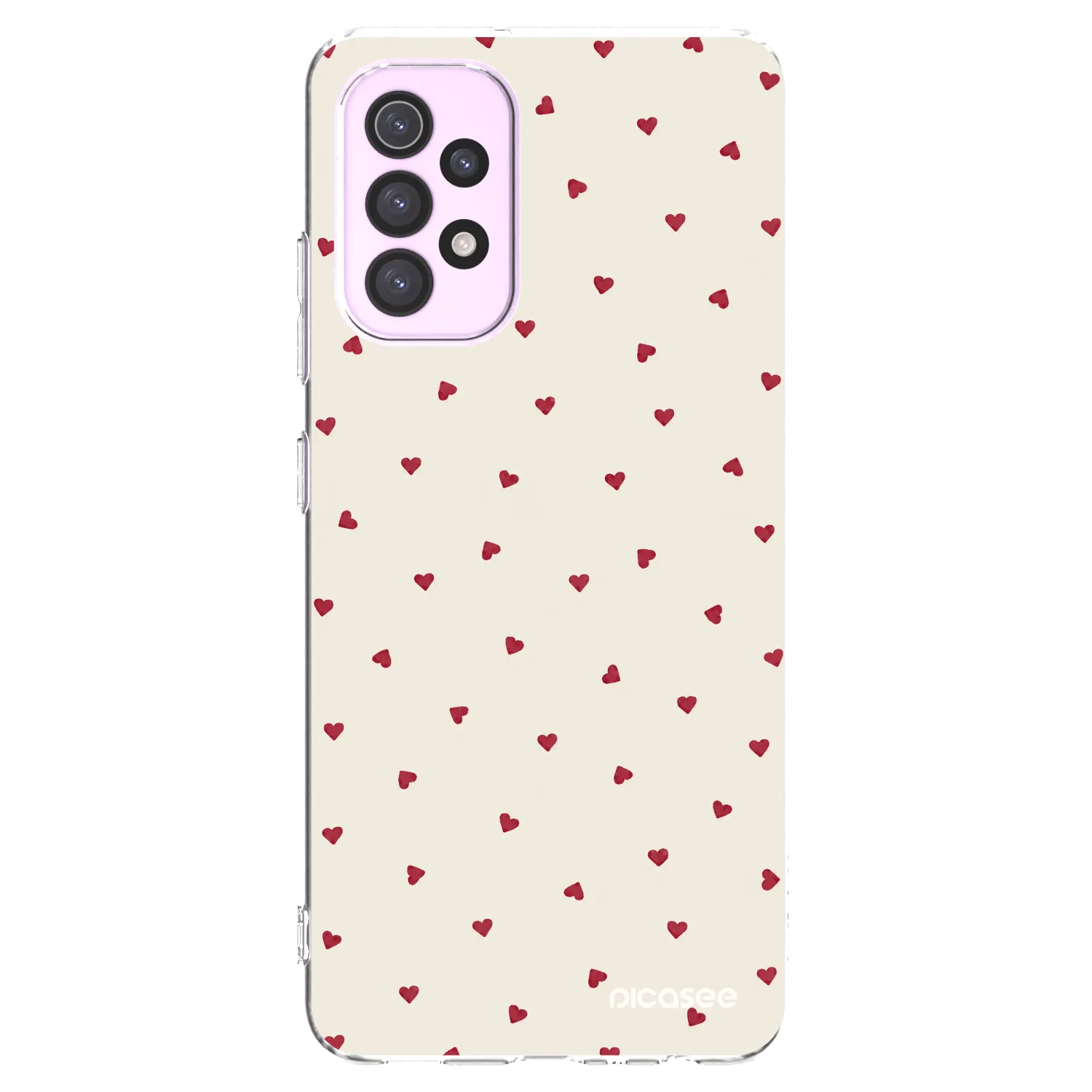 Picasee Samsung Galaxy A32 5G A326B Hülle - Transparentes Silikon - Little Love