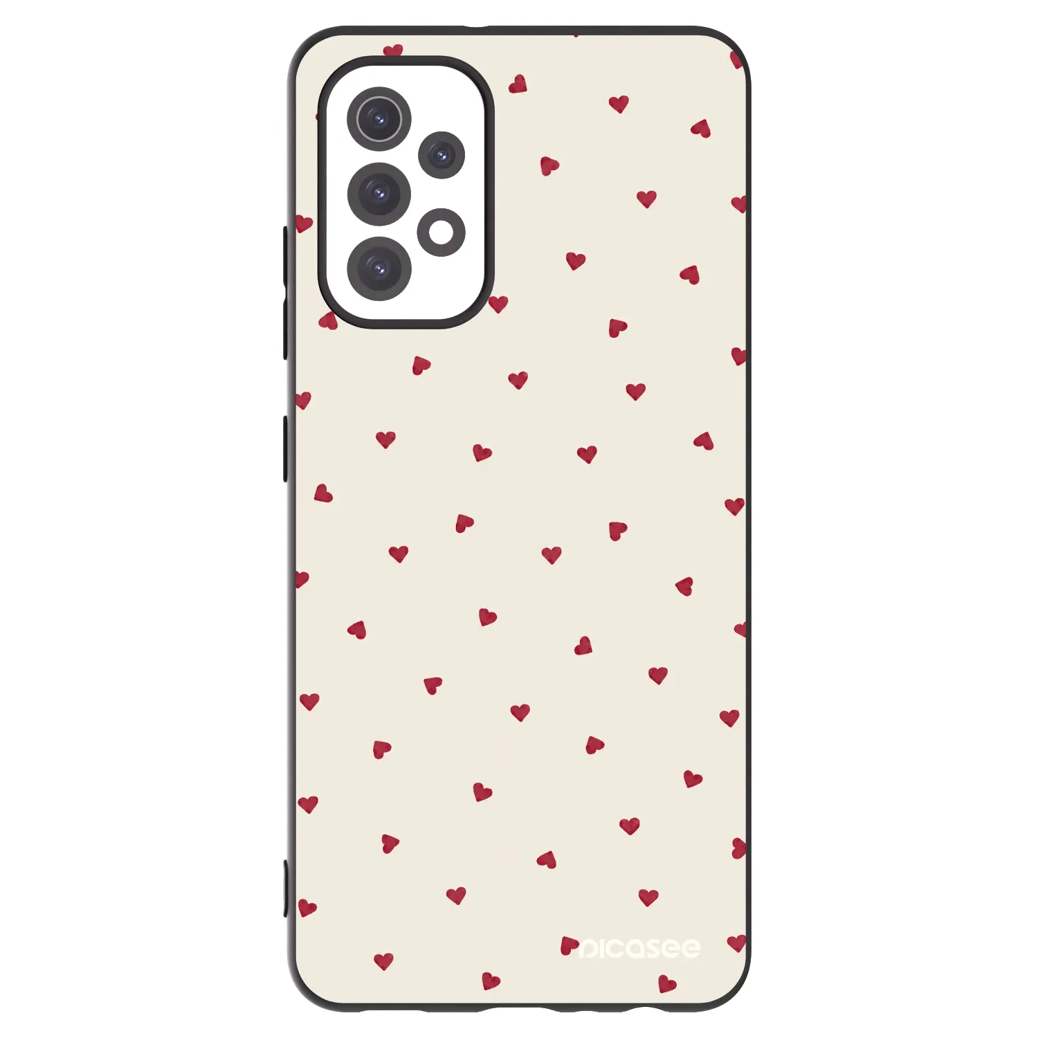 Picasee Samsung Galaxy A32 5G A326B Hülle - Schwarzes Silikon - Little Love