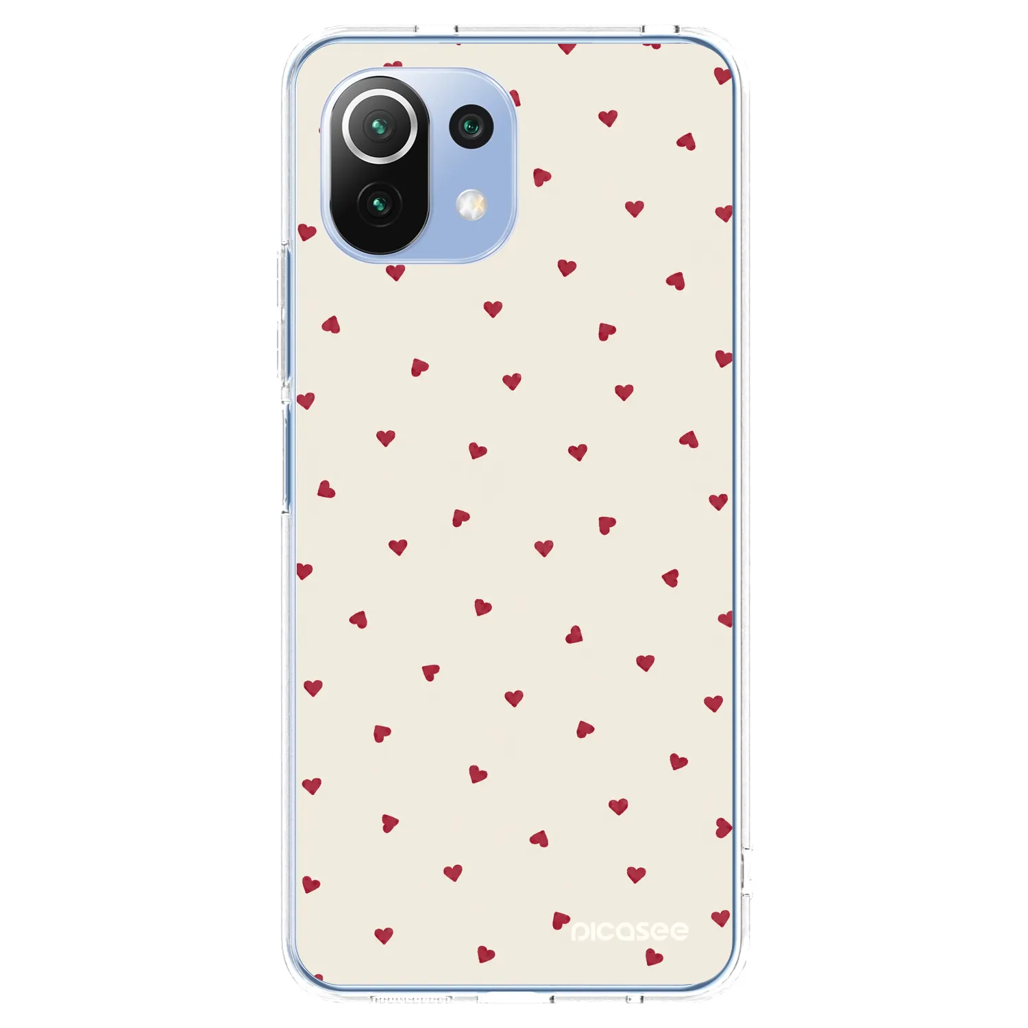 Picasee Xiaomi Mi 11 Lite Hülle - Transparentes Silikon - Little Love