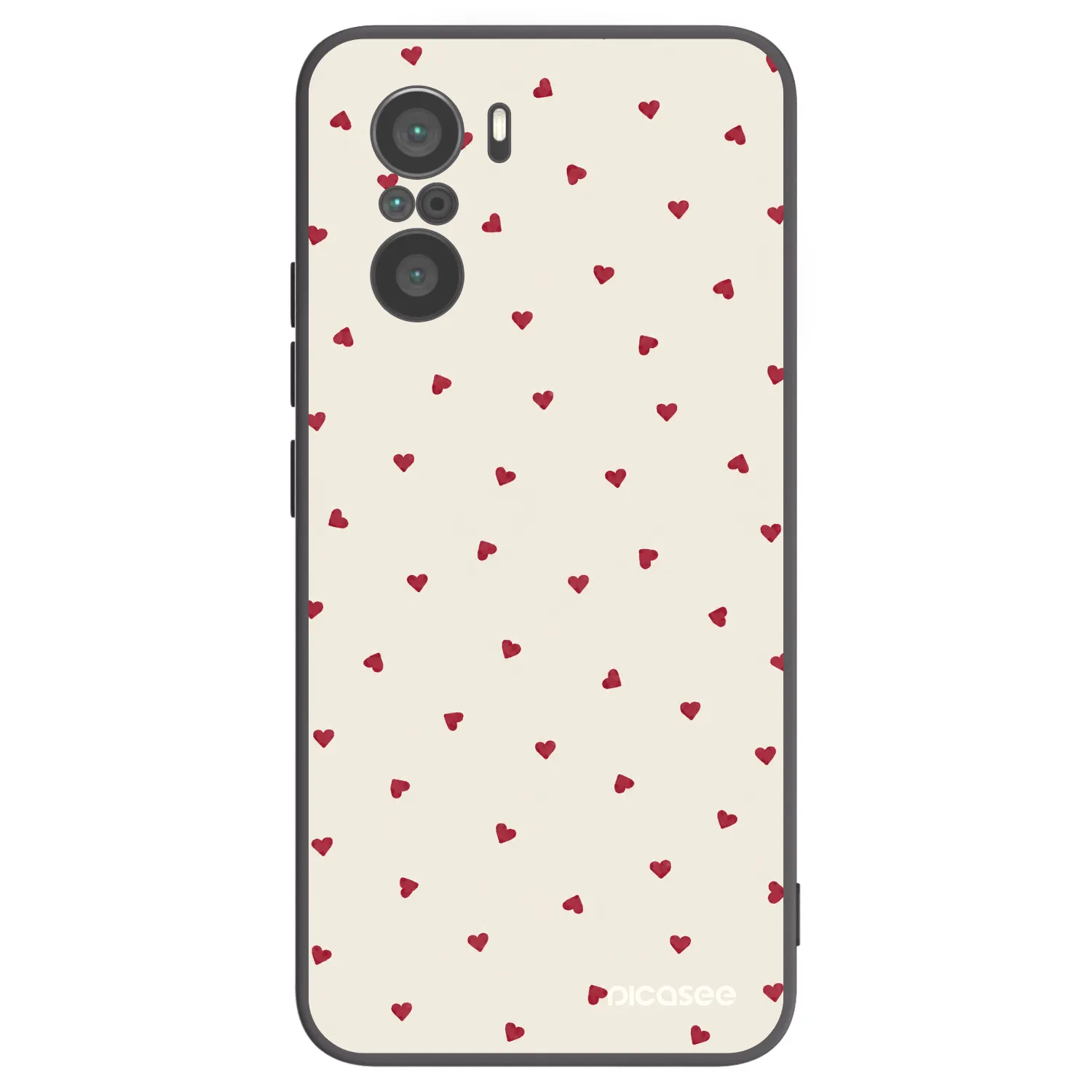 Picasee Xiaomi Poco F3 Hülle - Schwarzes Silikon - Little Love