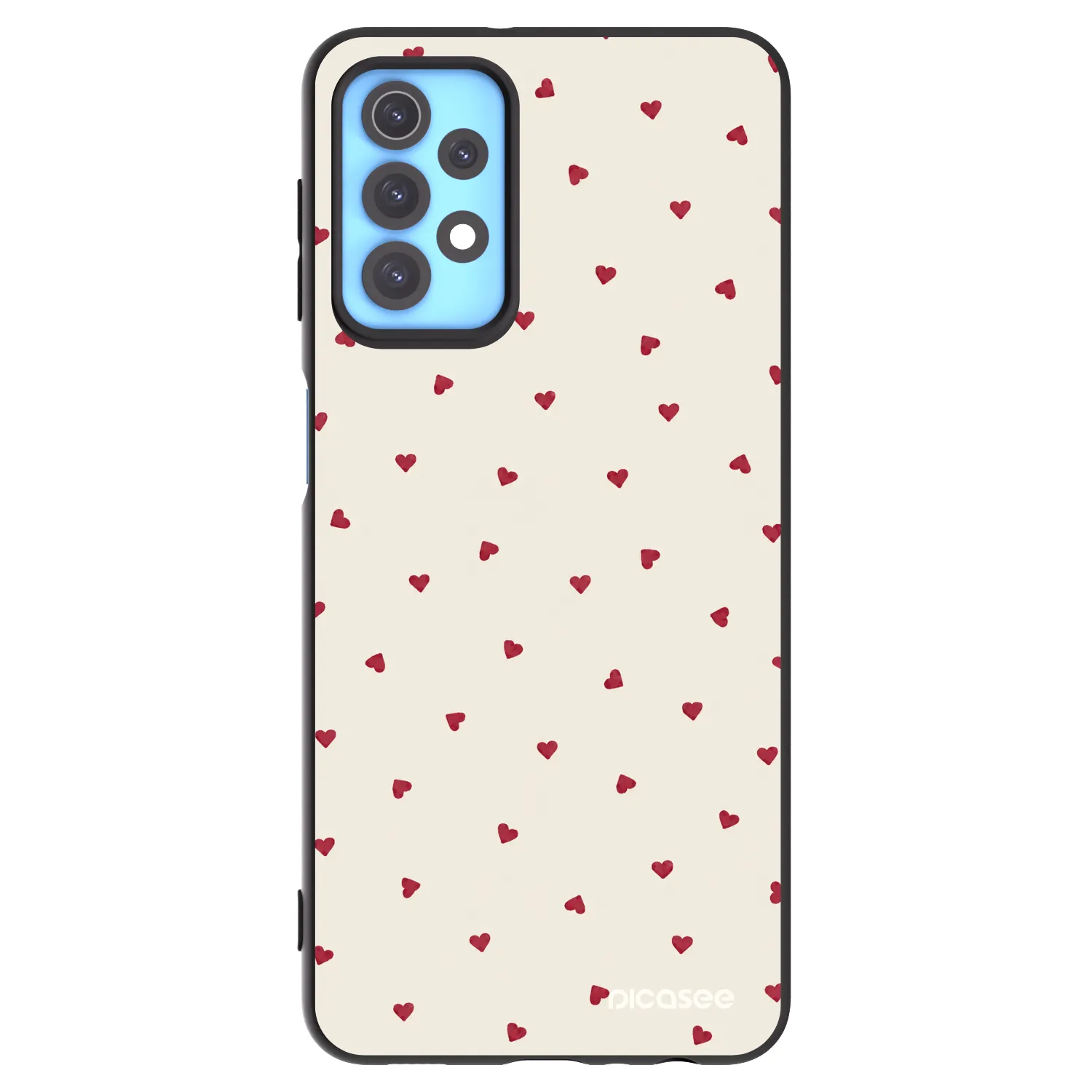 Picasee Samsung Galaxy A32 4G SM-A325F Hülle - Schwarzes Silikon - Little Love