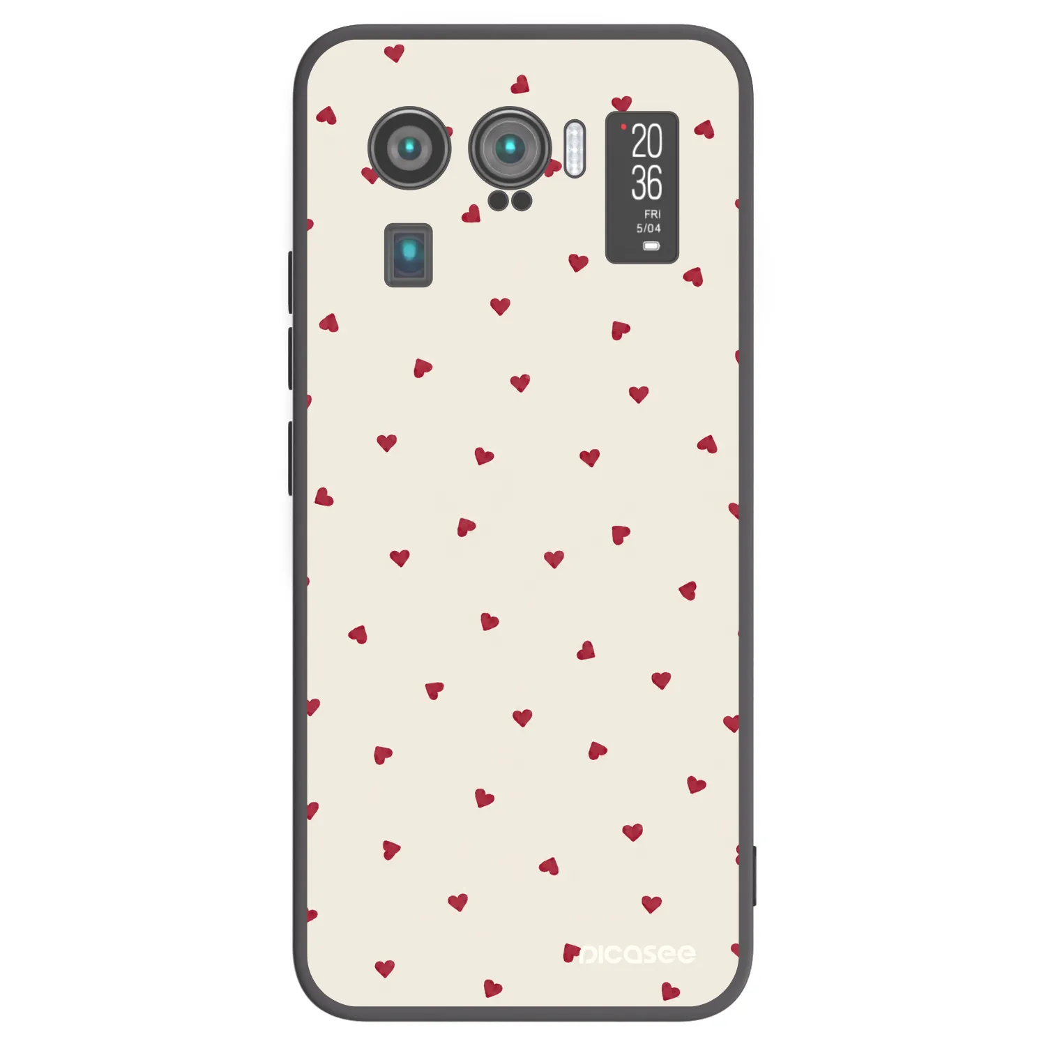 Picasee Xiaomi Mi 11 Ultra Hülle - Schwarzes Silikon - Little Love
