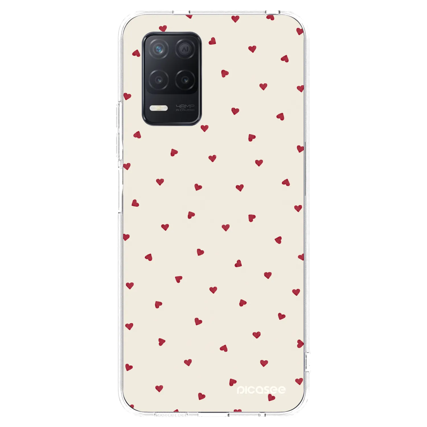 Picasee Realme 8 5G Hülle - Transparentes Silikon - Little Love
