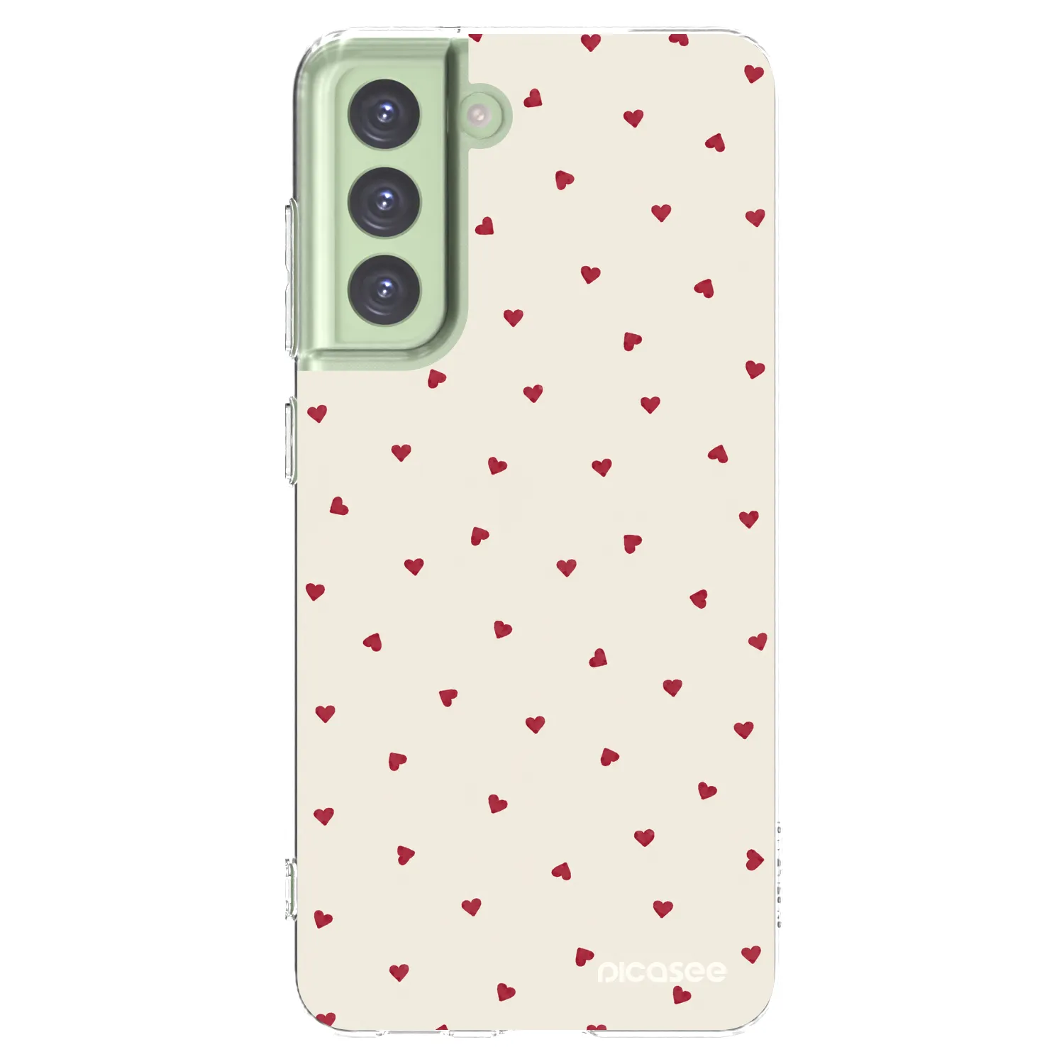 Picasee Samsung Galaxy S21 FE 5G Hülle - Transparentes Silikon - Little Love