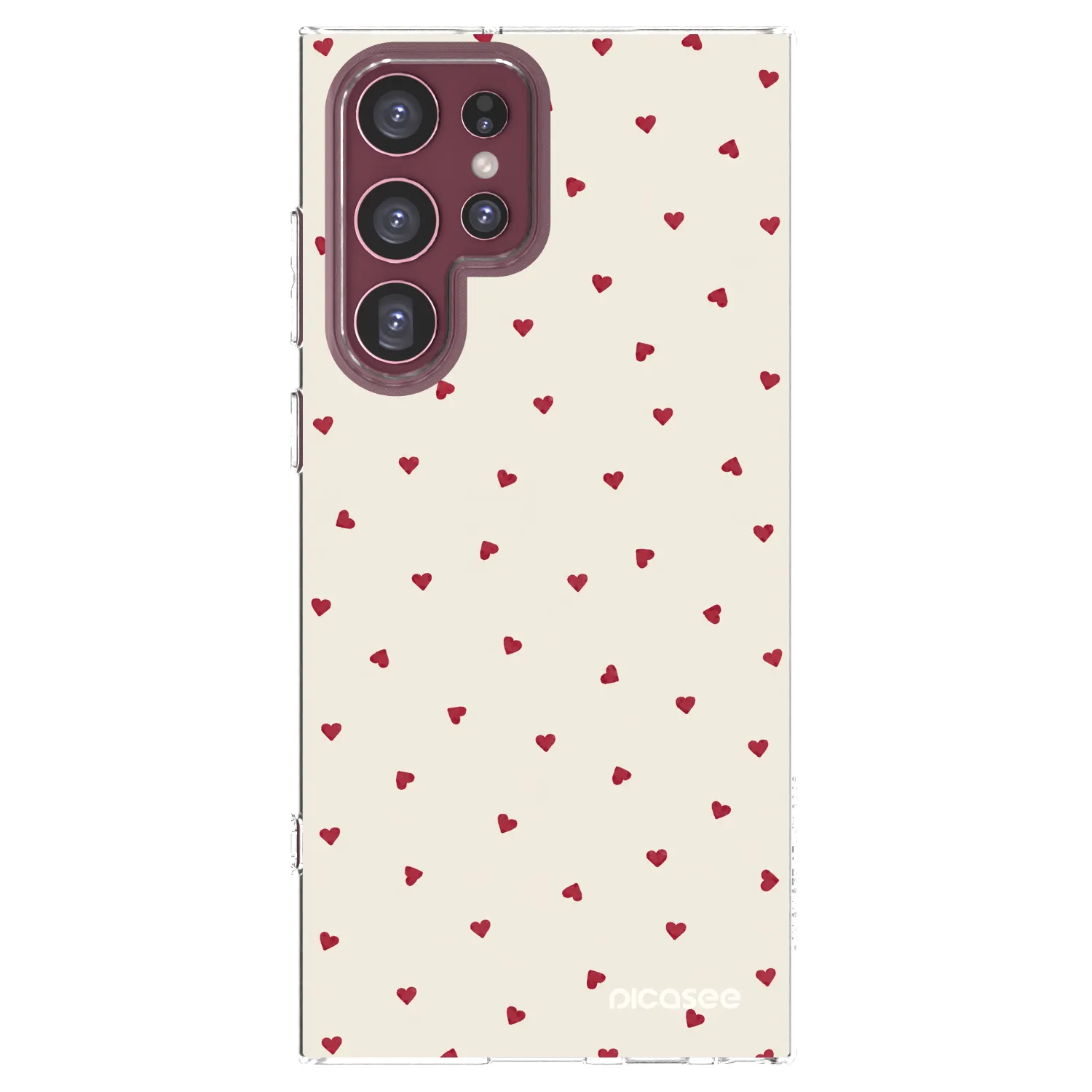 Picasee Samsung Galaxy S22 Ultra 5G Hülle - Transparentes Silikon - Little Love