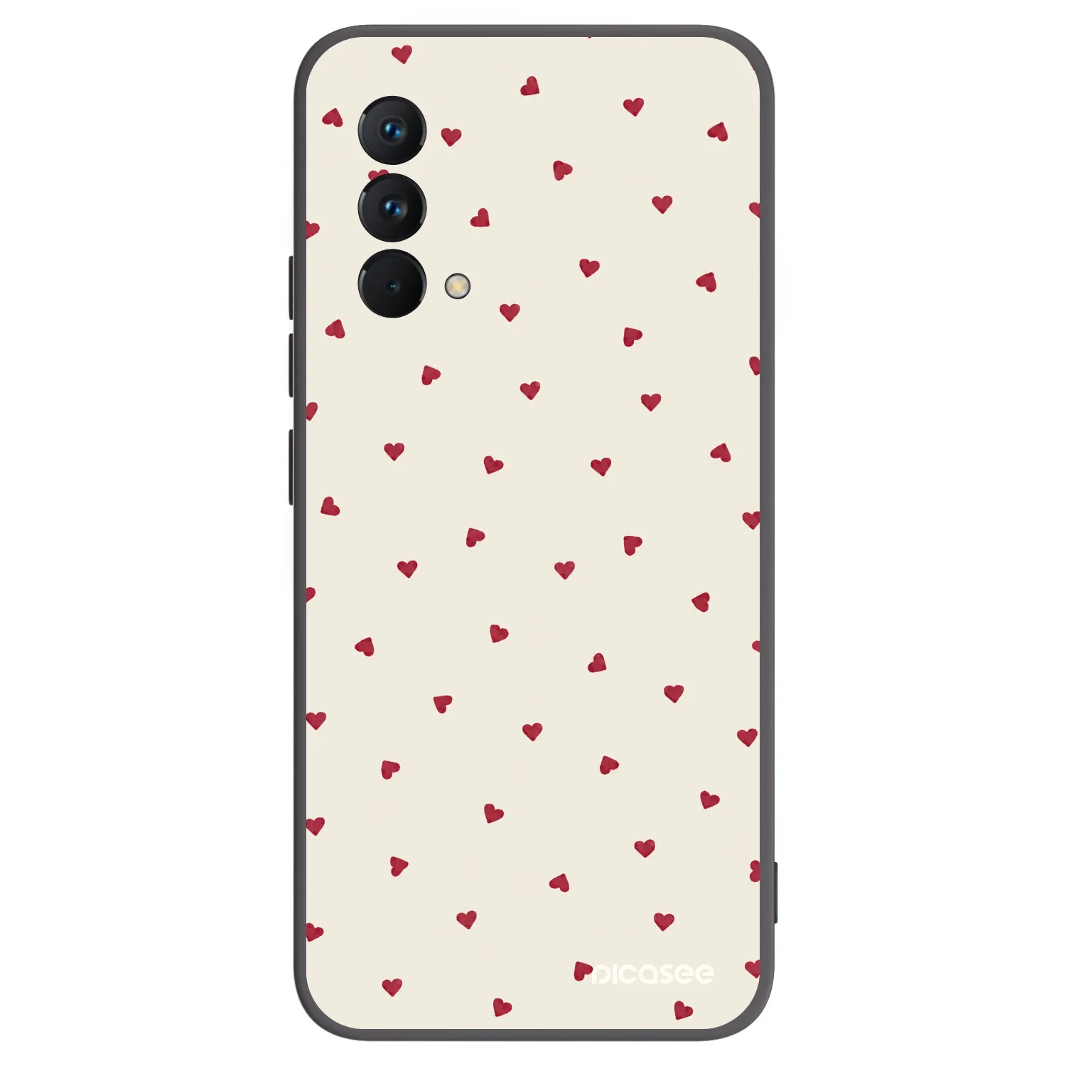 Picasee Realme GT Master Edition 5G Hülle - Schwarzes Silikon - Little Love