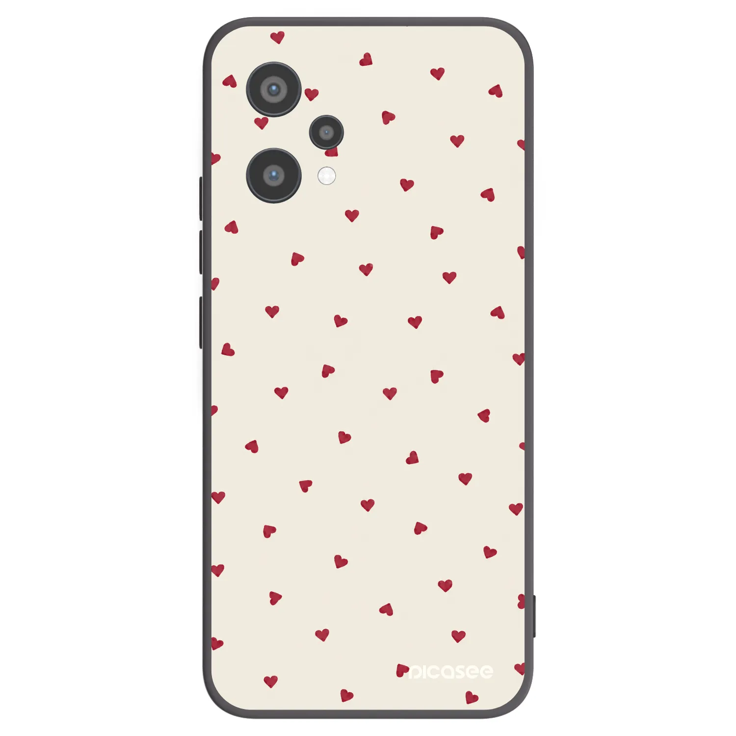 Picasee Realme 9 Pro 5G Hülle - Schwarzes Silikon - Little Love