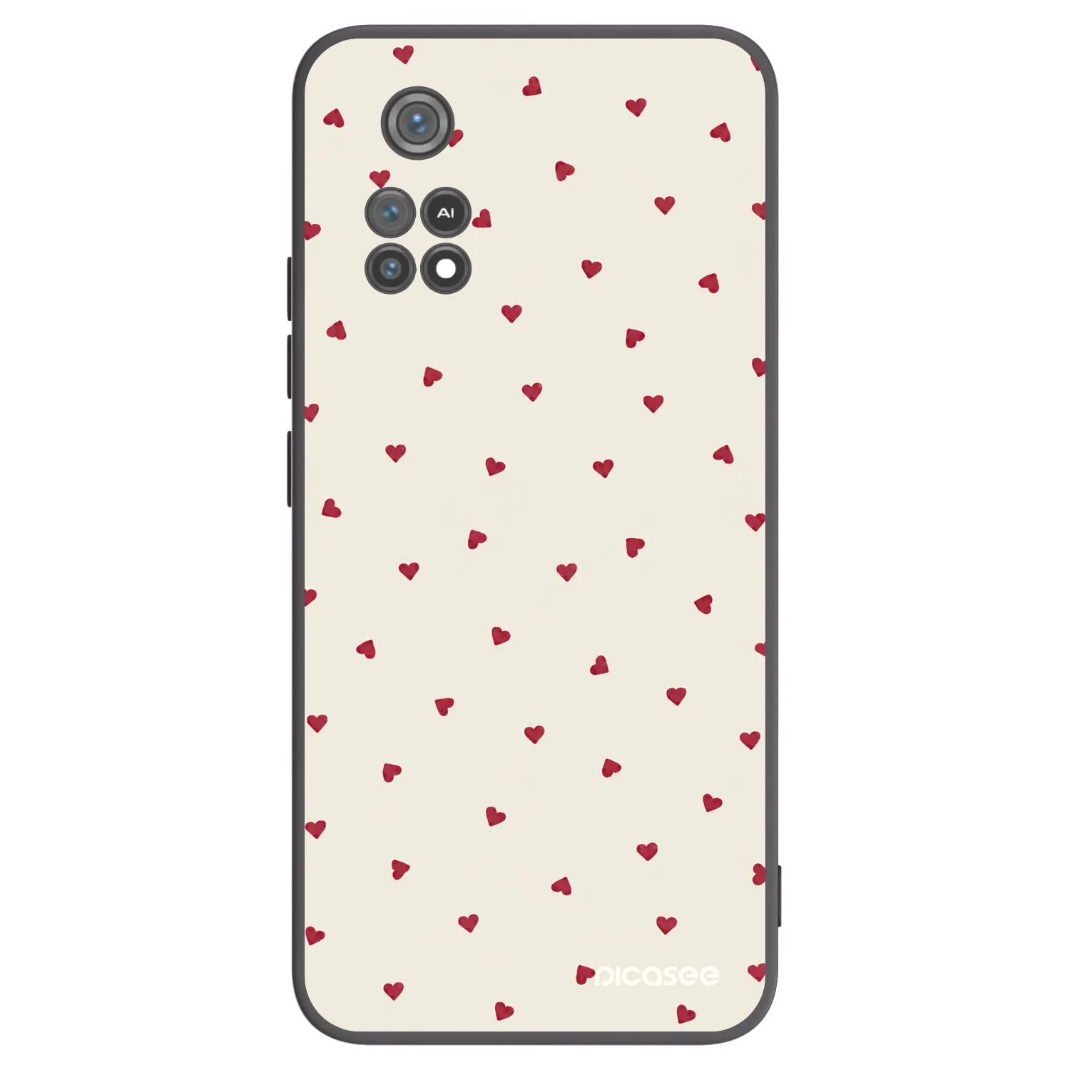 Picasee Xiaomi Poco M4 Pro Hülle - Schwarzes Silikon - Little Love