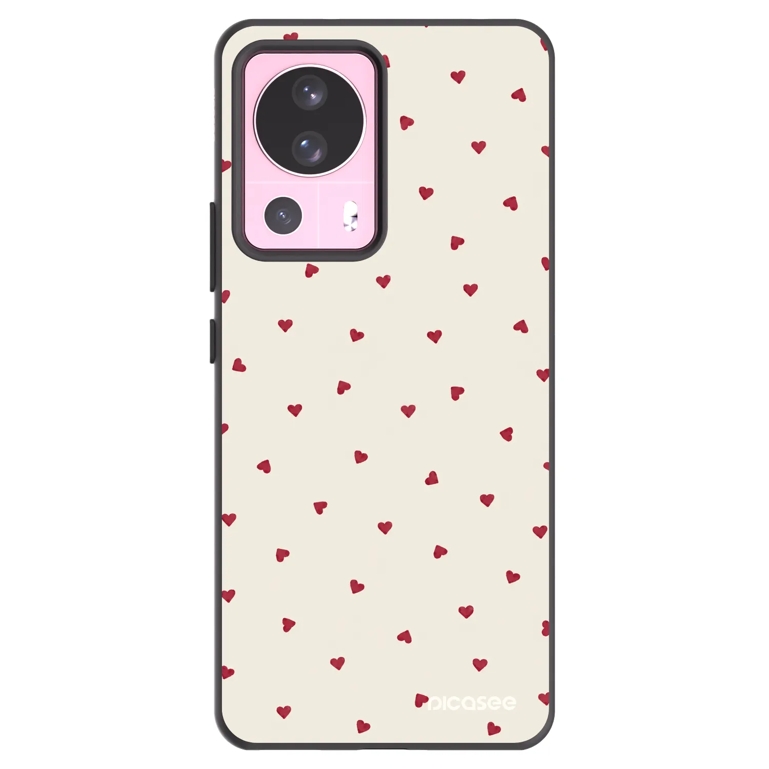 Picasee Xiaomi 13 Lite Hülle - Schwarzes Silikon - Little Love