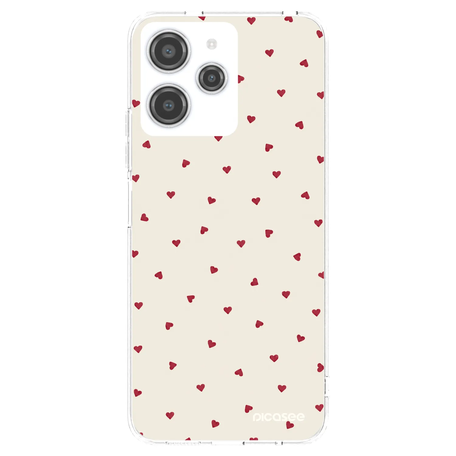Picasee Xiaomi Redmi 12 4G Hülle - Transparentes Silikon - Little Love