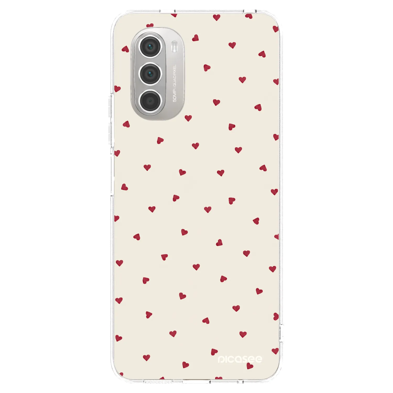Picasee Motorola Moto G51 Hülle - Transparentes Silikon - Little Love