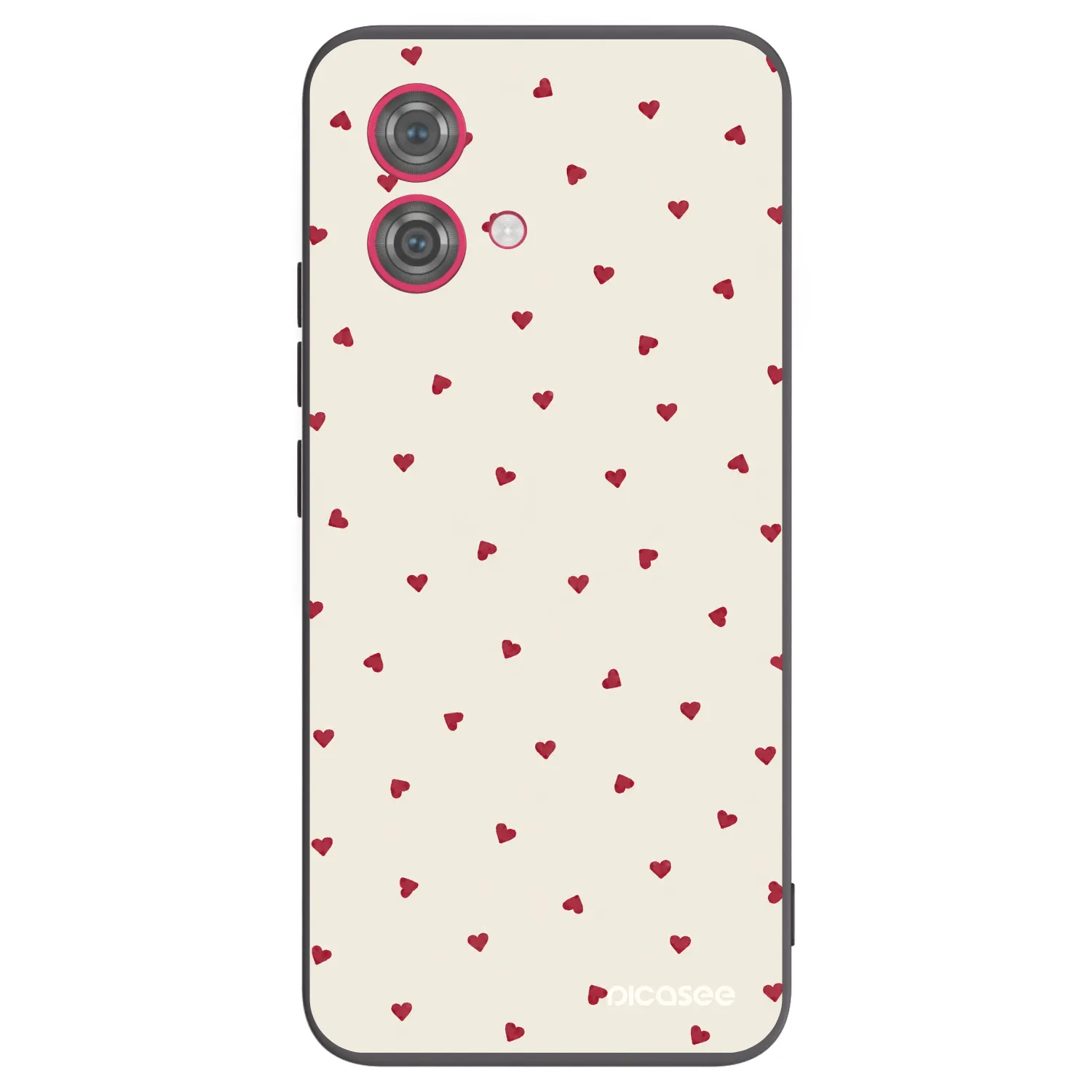 Picasee Motorola Moto G84 5G Hülle - Schwarzes Silikon - Little Love